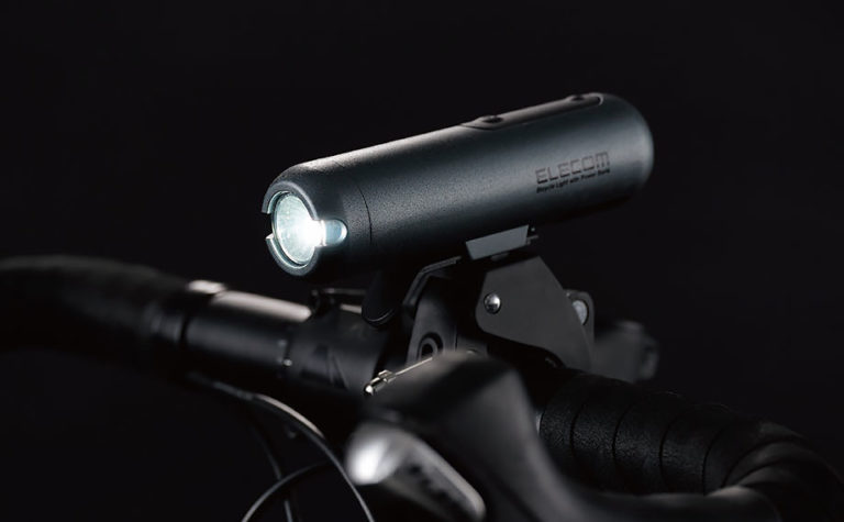 モバイルバッテリー機能付き自転車LEDライト